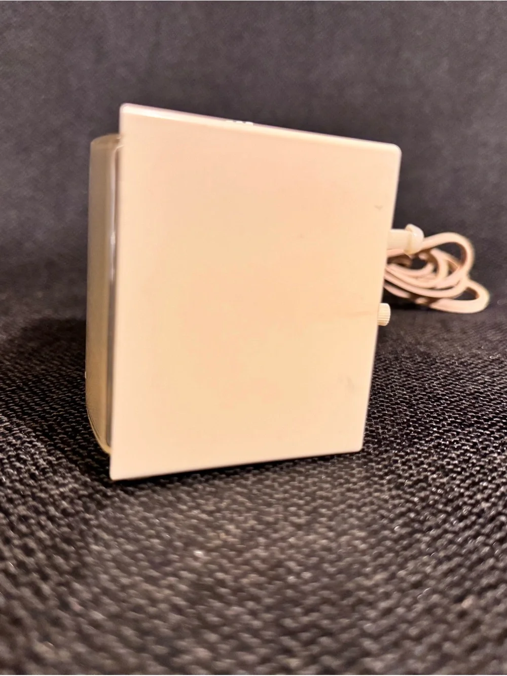 Vintage Timex Lighted Dial Electric Alarm Clock Made USA Tested Working Beige